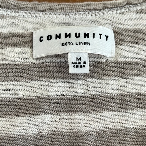 Community Linen top - Picture 7 of 7